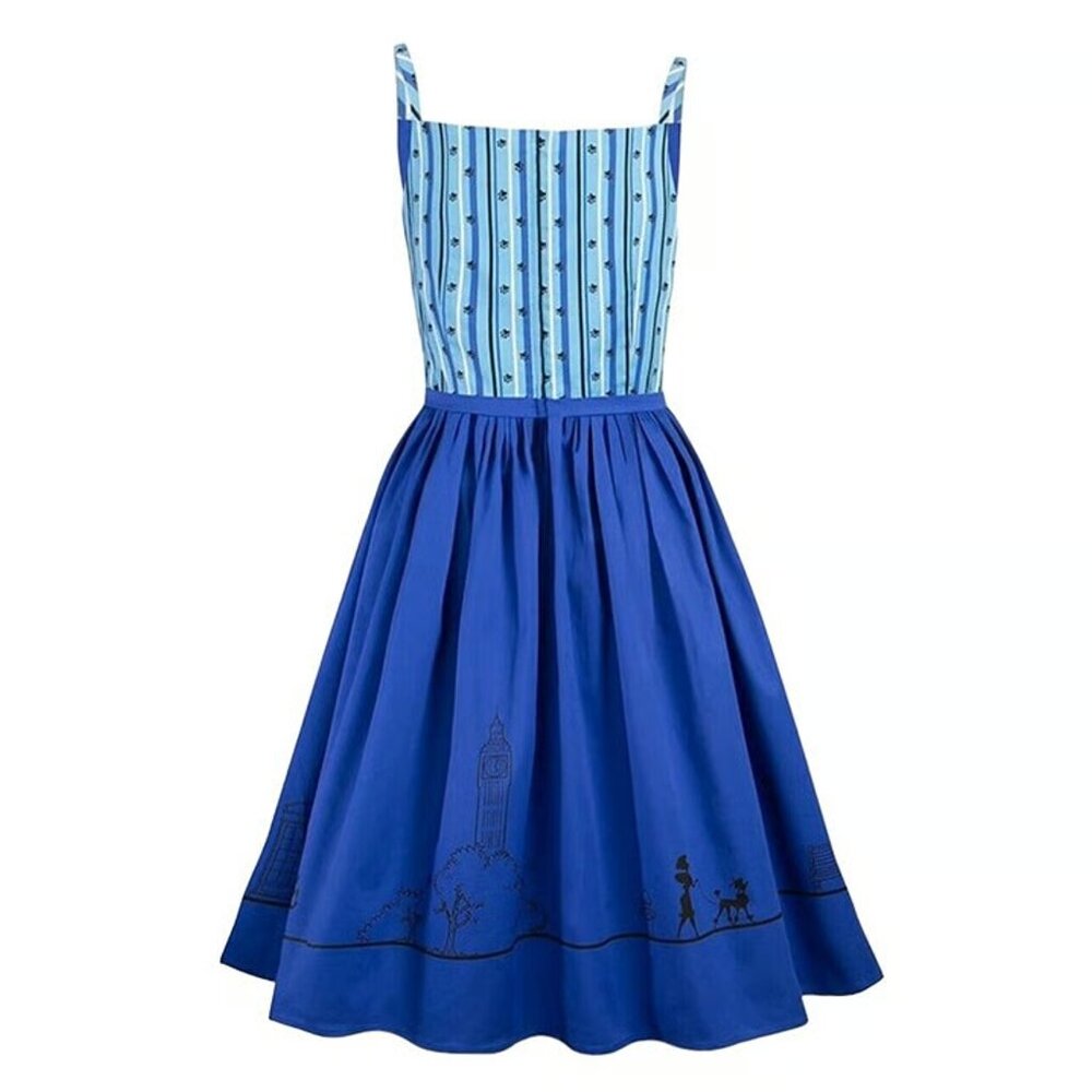 Disney Blue Dalmatian Dress - Picture 2 of 12